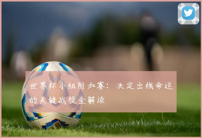 世界杯小组附加赛：决定出线命运的关键战役全解读
